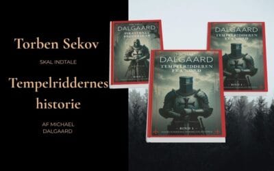 Torben Sekov indlæser Tempelridder-trilogien som lydbog